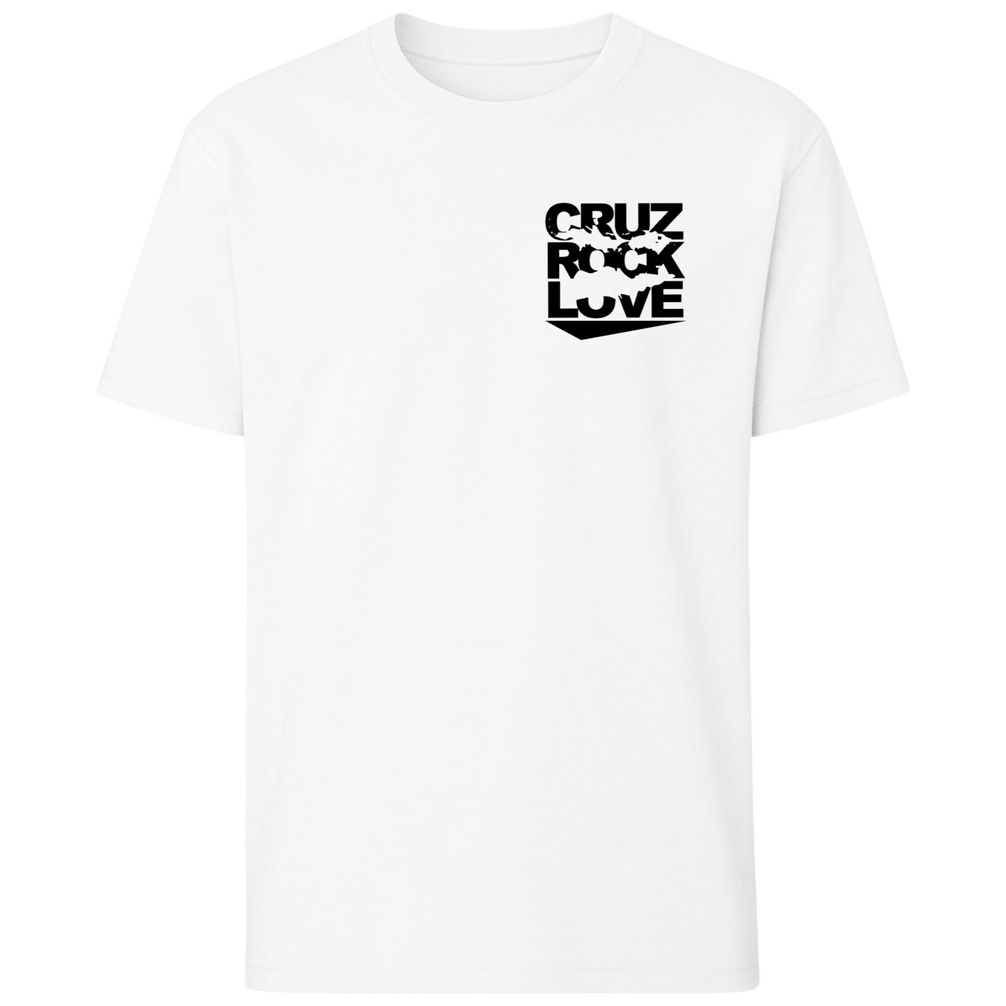 CRUZ ROCK LOVE "HOMAGE" - Black on White